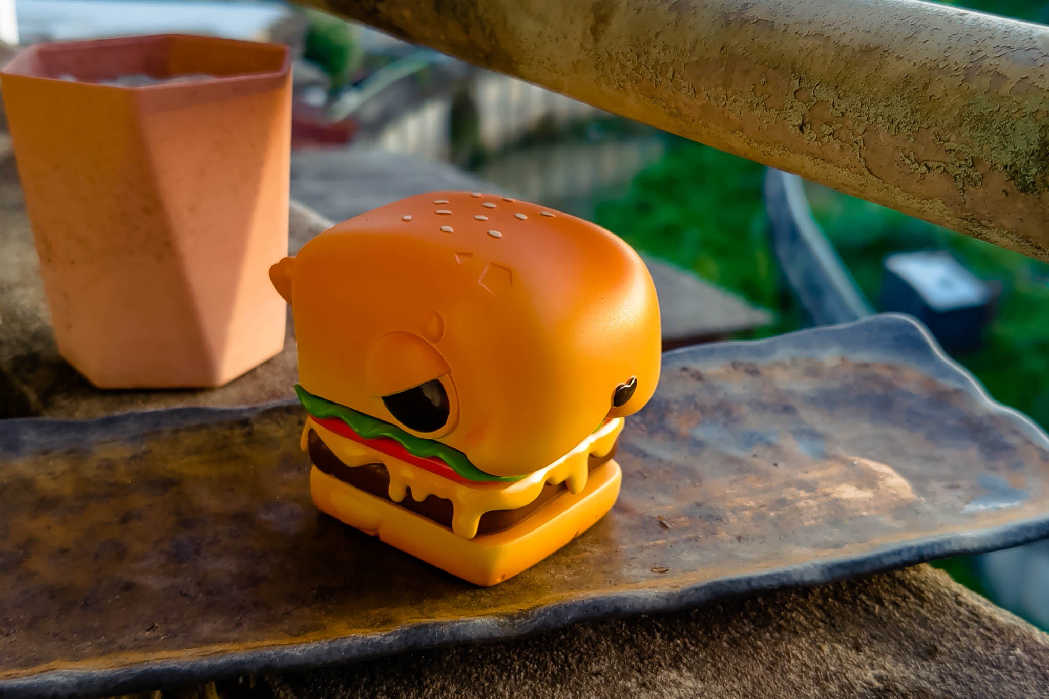 Sank Cube Hamburger